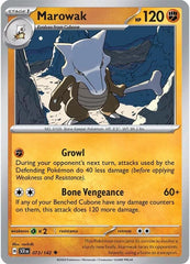 Marowak (073/142) [Scarlet & Violet: Stellar Crown] | Amazing Games TCG