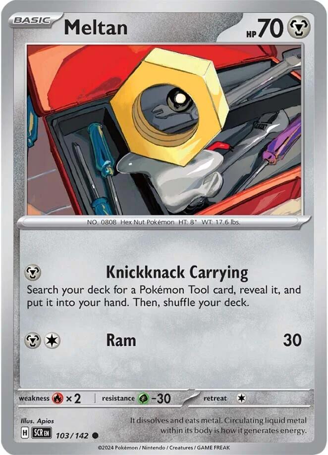 Meltan (103/142) [Scarlet & Violet: Stellar Crown] | Amazing Games TCG