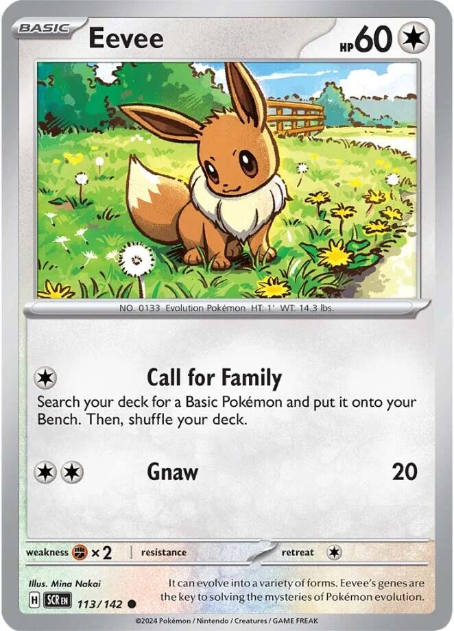 Eevee (113/142) [Scarlet & Violet: Stellar Crown] | Amazing Games TCG