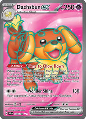 Dachsbun ex (160/142) [Scarlet & Violet: Stellar Crown] | Amazing Games TCG