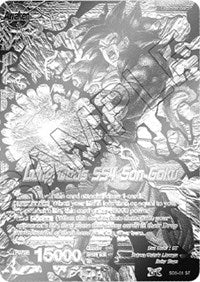 Golden Great Ape Son Goku // Long Odds SS4 Son Goku (National Championship Final 2018) (SD5-01) [Tournament Promotion Cards] | Amazing Games TCG