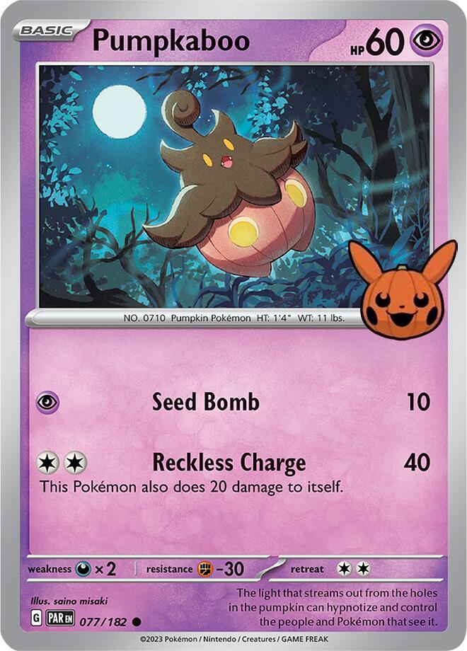 Pumpkaboo (077/182) [Trick or Trade 2024] | Amazing Games TCG