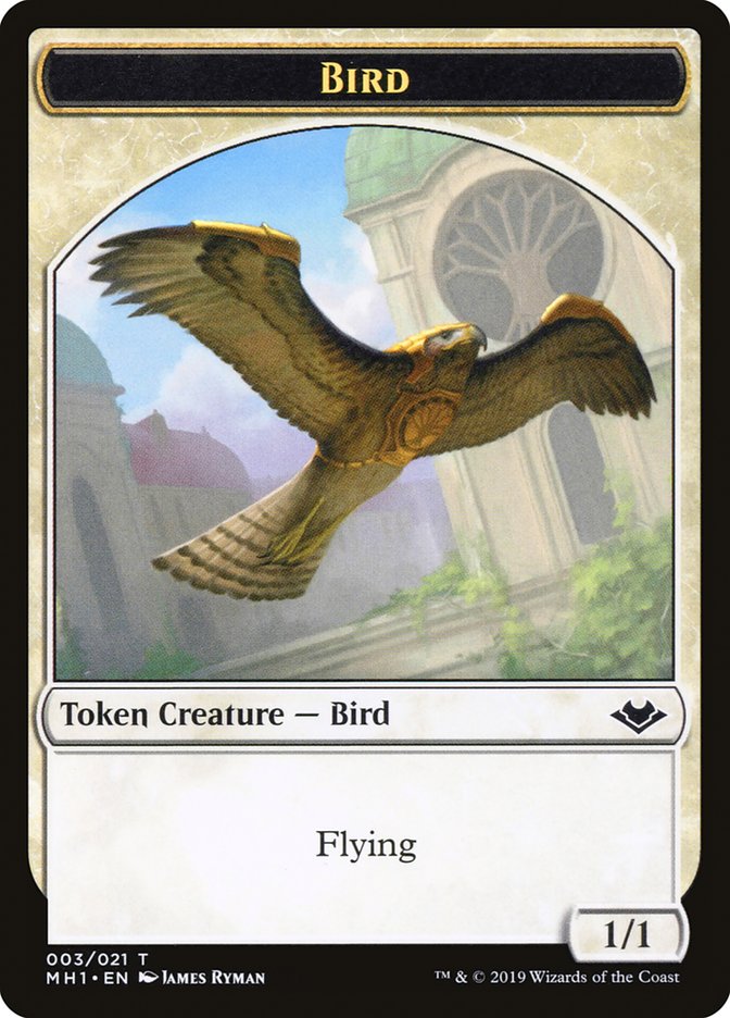 Angel (002) // Bird (003) Double-Sided Token [Modern Horizons Tokens] | Amazing Games TCG