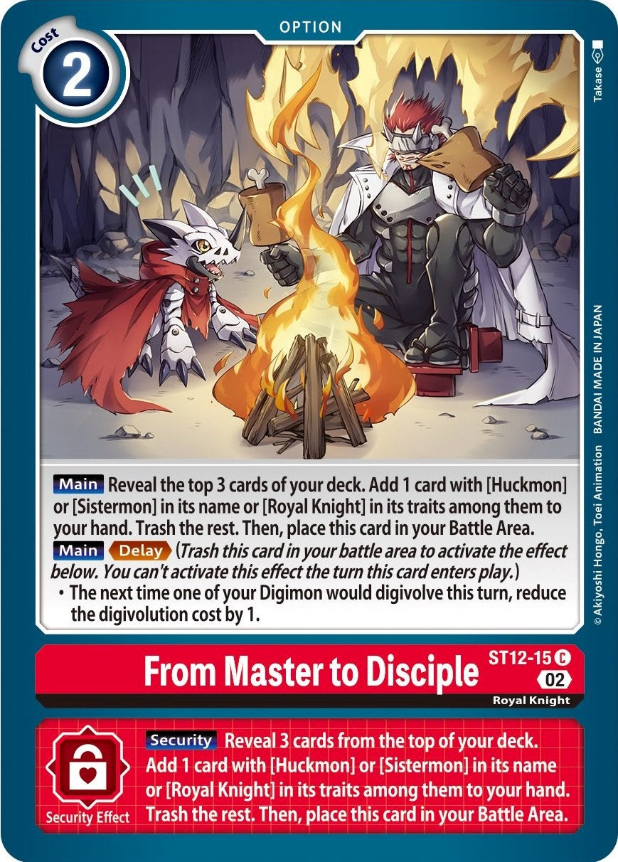 From Master to Disciple [ST12-15] [Starter Deck: Jesmon] | Amazing Games TCG