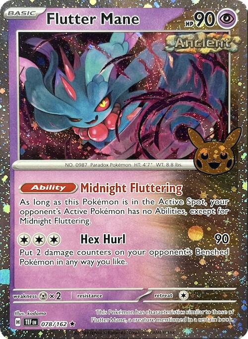 Flutter Mane (078/162) (Cosmos Holo) [Trick or Trade 2024] | Amazing Games TCG