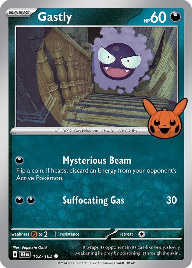 Gastly (102/162) [Trick or Trade 2024] | Amazing Games TCG