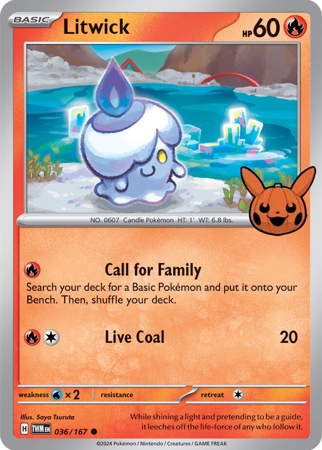 Litwick (036/167) [Trick or Trade] | Amazing Games TCG