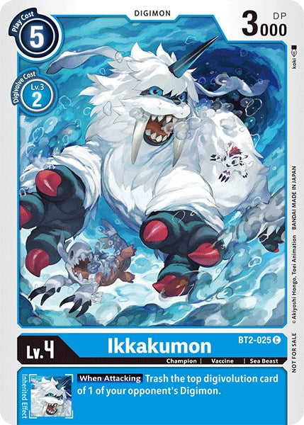 Ikkakumon [BT2-025] (Official Tournament Pack Vol.3) [Release Special Booster Promos] | Amazing Games TCG