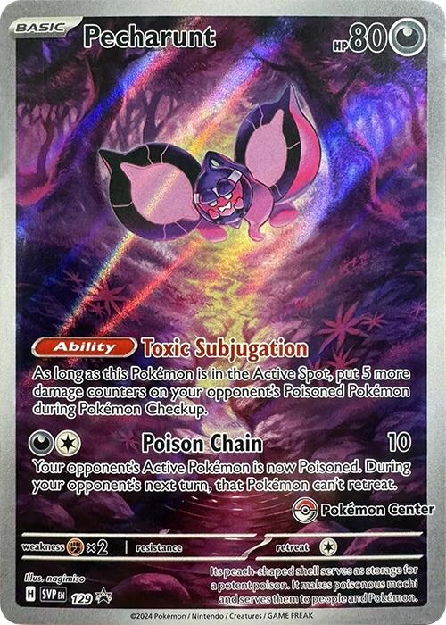 Pecharunt (129) (Pokemon Center Exclusive) [Scarlet & Violet: Black Star Promos] | Amazing Games TCG