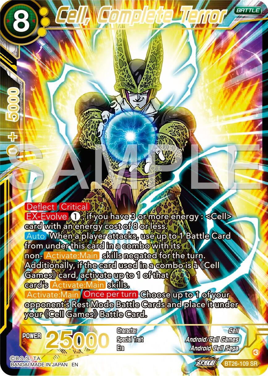 Cell Complete Terror (BT26-109) [Ultimate Advent] | Amazing Games TCG