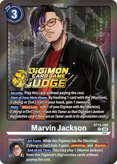 Marvin Jackson [BT15-086] (Judge Pack 6) [Exceed Apocalypse] | Amazing Games TCG