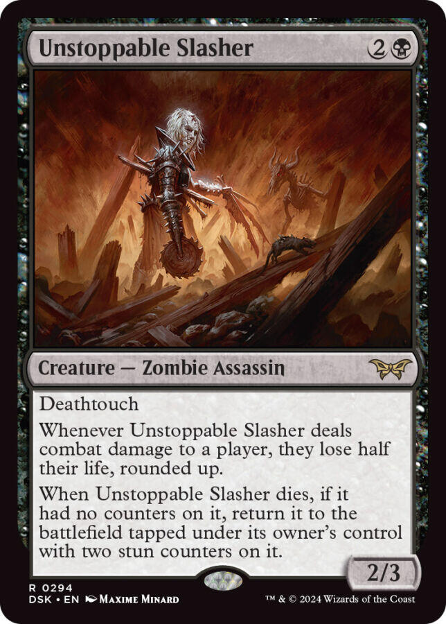 Unstoppable Slasher (0294) [Duskmourn: House of Horror] | Amazing Games TCG