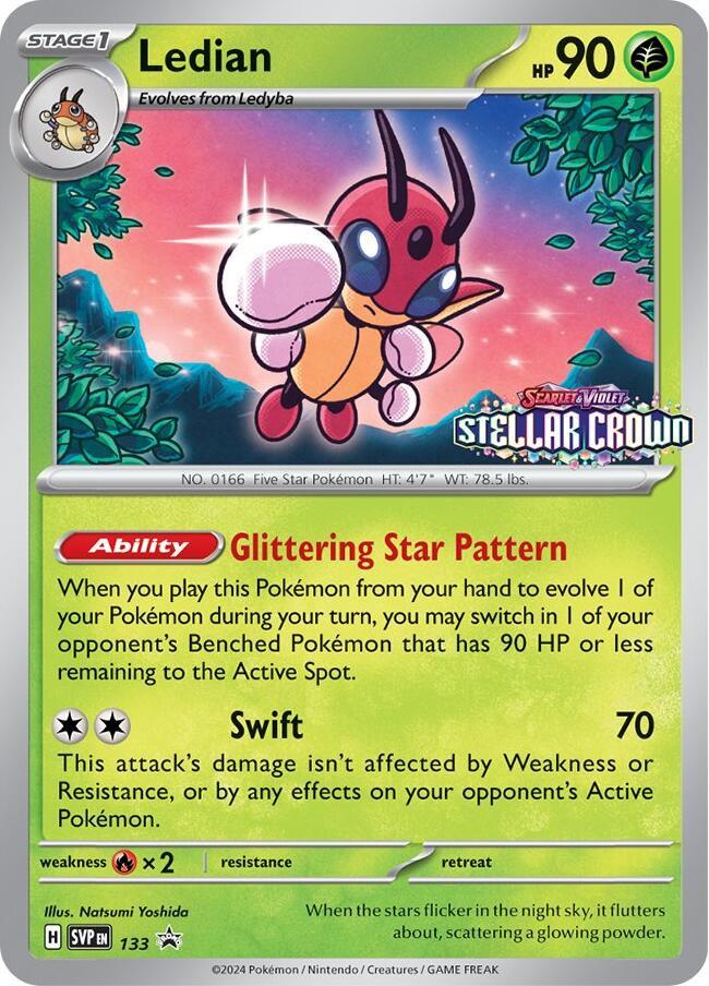 Ledian (SVP133) [Scarlet & Violet: Black Star Promos] | Amazing Games TCG