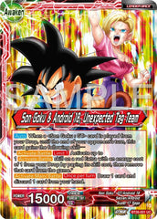 Son Goku // Son Goku & Android 18, Unexpected Tag Team (BT26-001) [Ultimate Advent] | Amazing Games TCG