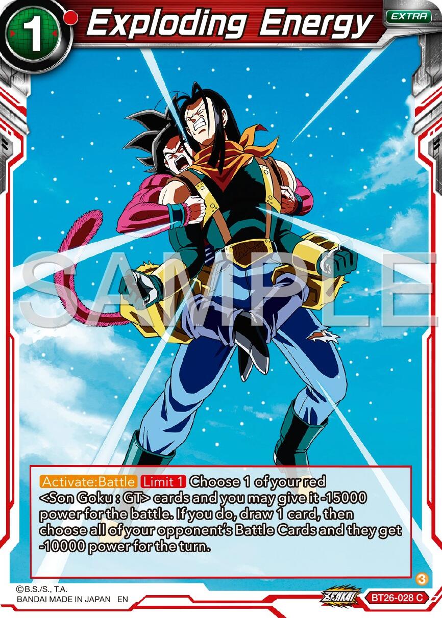 Exploding Energy (BT26-028) [Ultimate Advent] | Amazing Games TCG