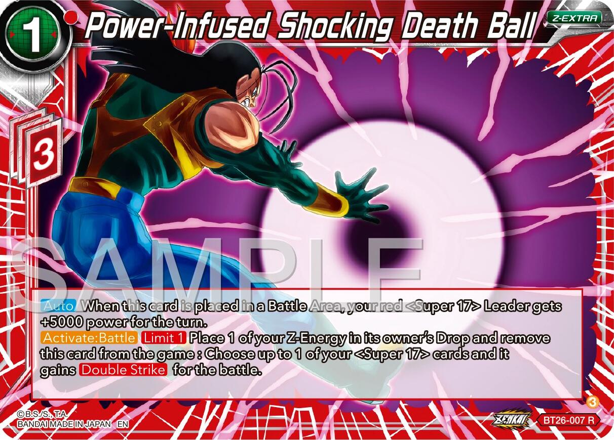 Power-Infused Shocking Death Ball (BT26-007) [Ultimate Advent] | Amazing Games TCG