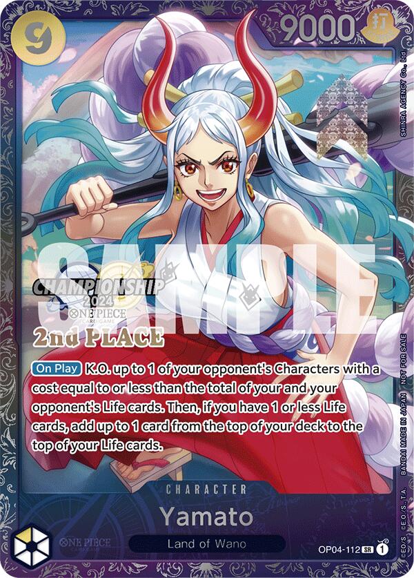 Yamato (Championship 2024 Finals 2nd Place) [One Piece Promotion Cards] | Amazing Games TCG