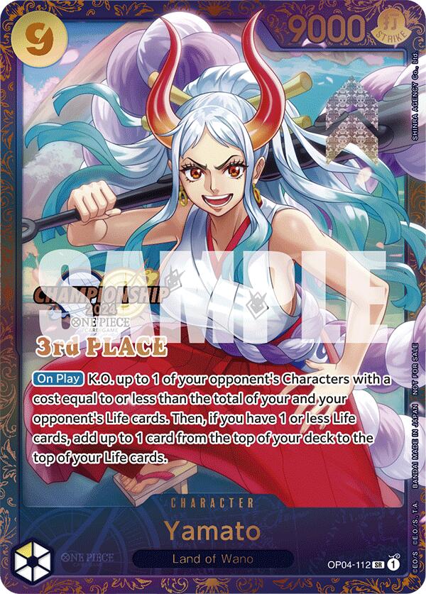 Yamato (Championship 2024 Finals 3rd Place) [One Piece Promotion Cards] | Amazing Games TCG