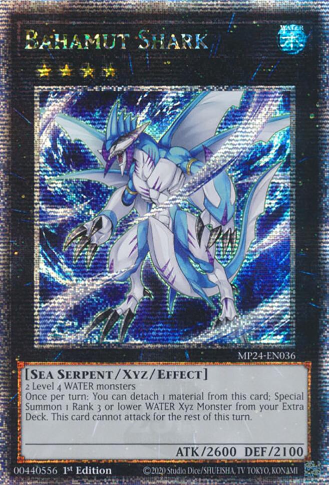 Bahamut Shark [MP24-EN036] Quarter Century Secret Rare | Amazing Games TCG