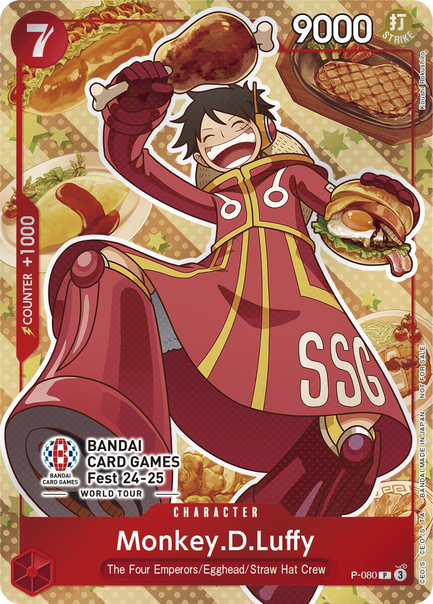 Monkey.D.Luffy (Bandai Card Games Fest 24-25) [One Piece Promotion Cards] | Amazing Games TCG