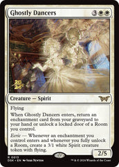 Ghostly Dancers [Duskmourn: House of Horror Prerelease Promos] | Amazing Games TCG