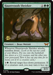 Hauntwoods Shrieker [Duskmourn: House of Horror Prerelease Promos] | Amazing Games TCG