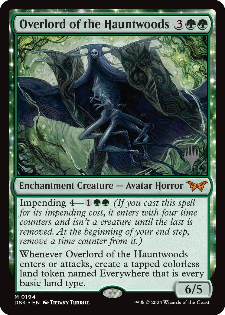 Overlord of the Hauntwoods [Duskmourn: House of Horror Promos] | Amazing Games TCG