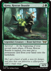 Kona, Rescue Beastie (0187) [Duskmourn: House of Horror Promos] | Amazing Games TCG