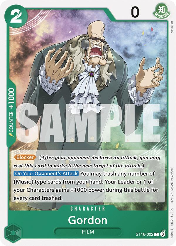 Gordon [Starter Deck: GREEN Uta] | Amazing Games TCG