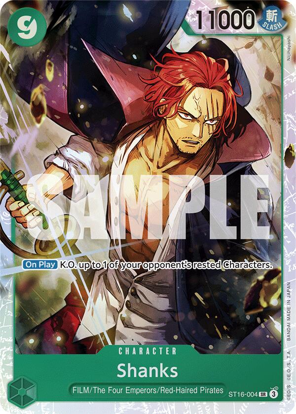 Shanks [Starter Deck: GREEN Uta] | Amazing Games TCG