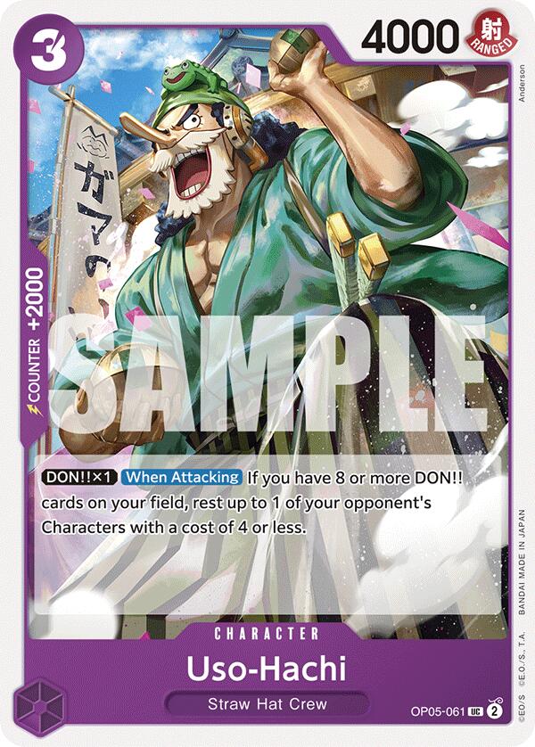 Uso-Hachi [Starter Deck: PURPLE Monkey.D.Luffy] | Amazing Games TCG