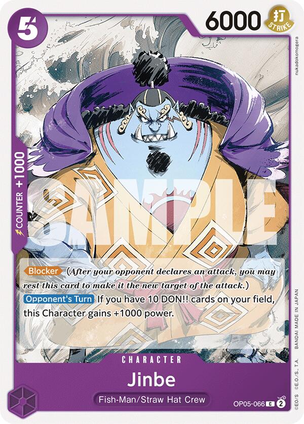 Jinbe [Starter Deck: PURPLE Monkey.D.Luffy] | Amazing Games TCG