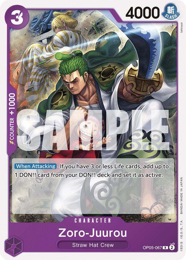 Zoro-Juurou [Starter Deck: PURPLE Monkey.D.Luffy] | Amazing Games TCG