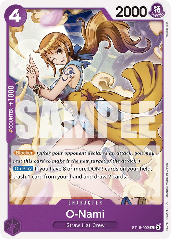 O-Nami [Starter Deck: PURPLE Monkey.D.Luffy] | Amazing Games TCG