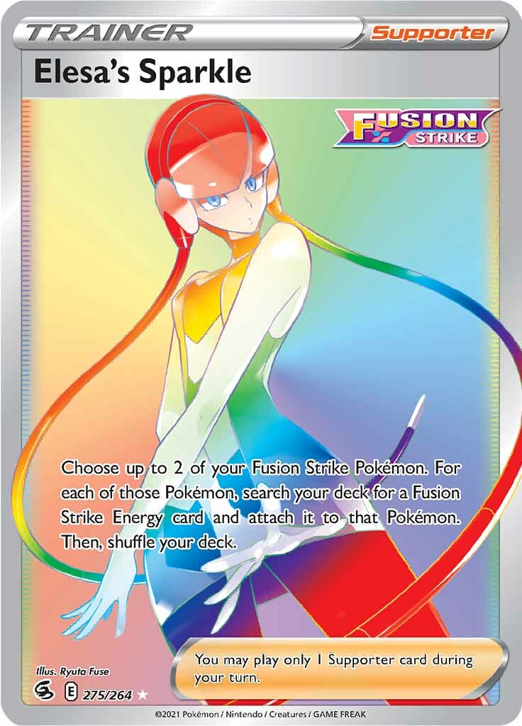 Elesa's Sparkle (275/264) [Sword & Shield: Fusion Strike] | Amazing Games TCG