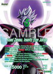 Zamasu // Fused Zamasu, Insanity From Justice (Alternate Art) (BT26-061) [Ultimate Advent] | Amazing Games TCG