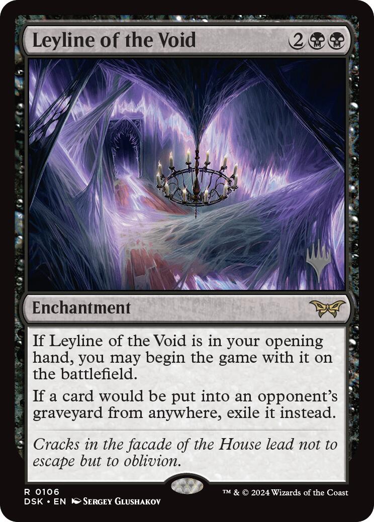 Leyline of the Void [Duskmourn: House of Horror Promos] | Amazing Games TCG