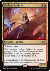 Undead Sprinter [Duskmourn: House of Horror Promos] | Amazing Games TCG