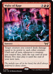 Waltz of Rage [Duskmourn: House of Horror Promos] | Amazing Games TCG