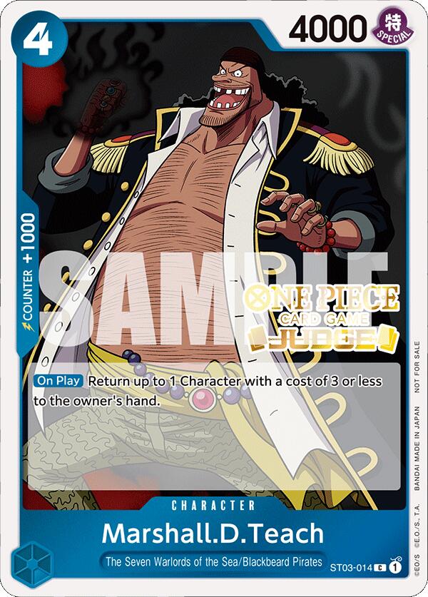 Marshall.D.Teach (Judge Pack Vol. 4) [One Piece Promotion Cards] | Amazing Games TCG