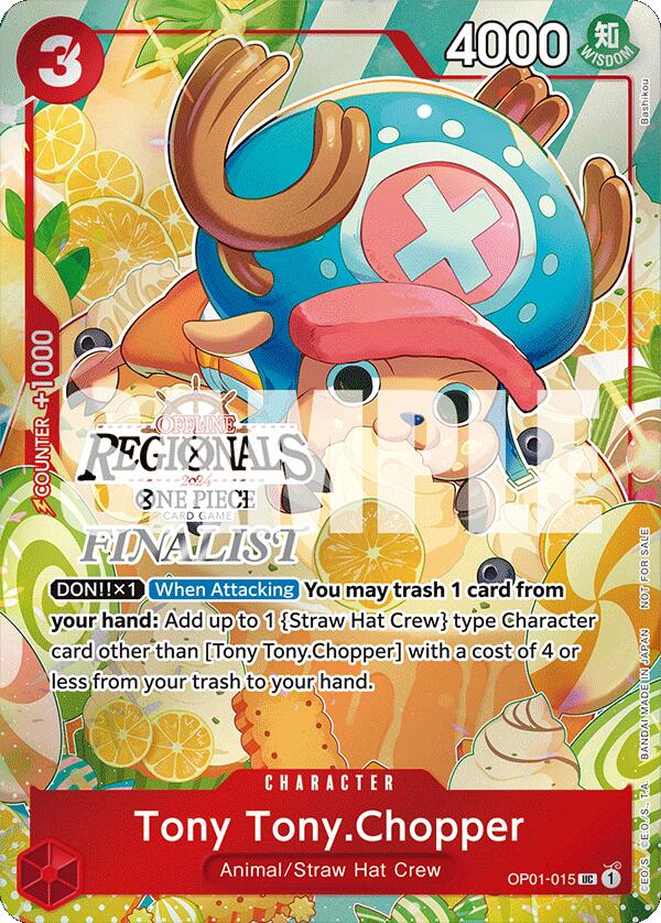 Tony Tony.Chopper (Offline Regional 2024 Vol. 3) [Finalist] [One Piece Promotion Cards] | Amazing Games TCG