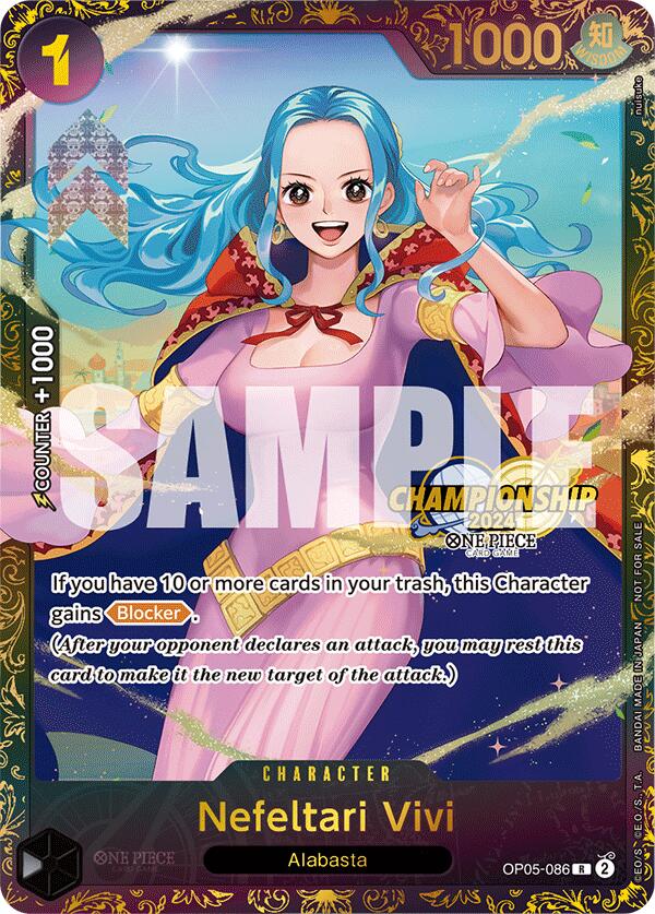 Nefeltari Vivi (October Championship 2024 Store Regionals) [One Piece Promotion Cards] | Amazing Games TCG