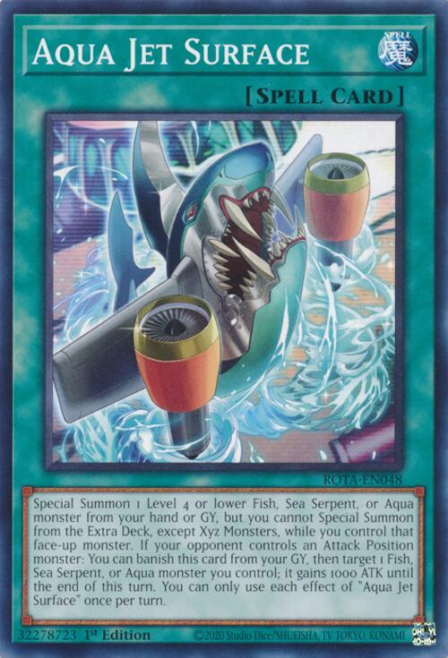 Aqua Jet Surface [ROTA-EN048] Common | Amazing Games TCG