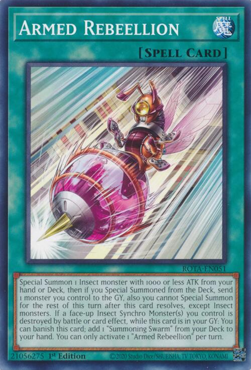 Armed Rebeellion [ROTA-EN051] Common | Amazing Games TCG