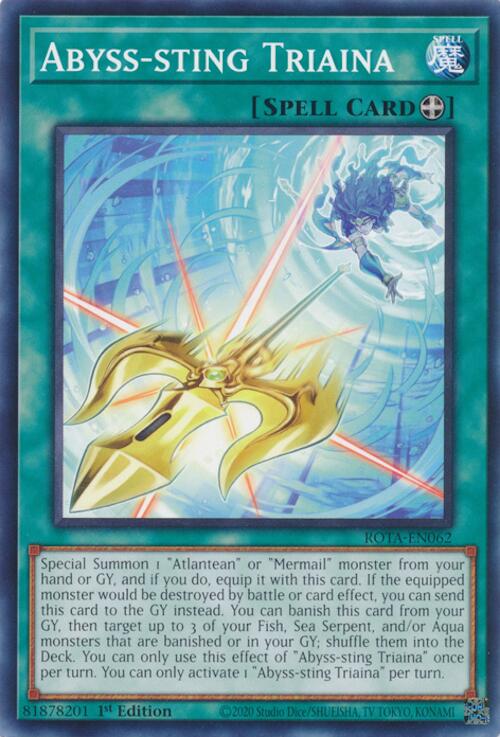 Abyss-sting Triaina [ROTA-EN062] Common | Amazing Games TCG