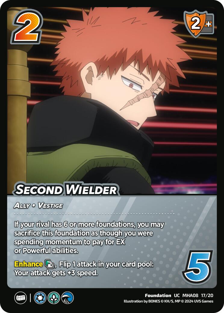 Second Wielder [Challenger Series: My Hero Academia - Dark Hero Arc] | Amazing Games TCG