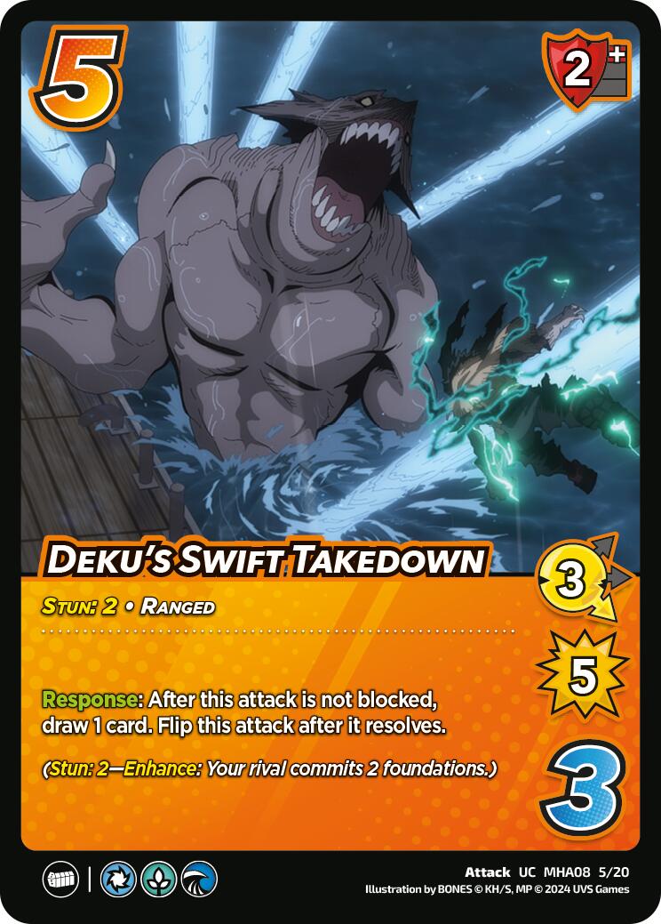 Deku's Swift Takedown [Challenger Series: My Hero Academia - Dark Hero Arc] | Amazing Games TCG