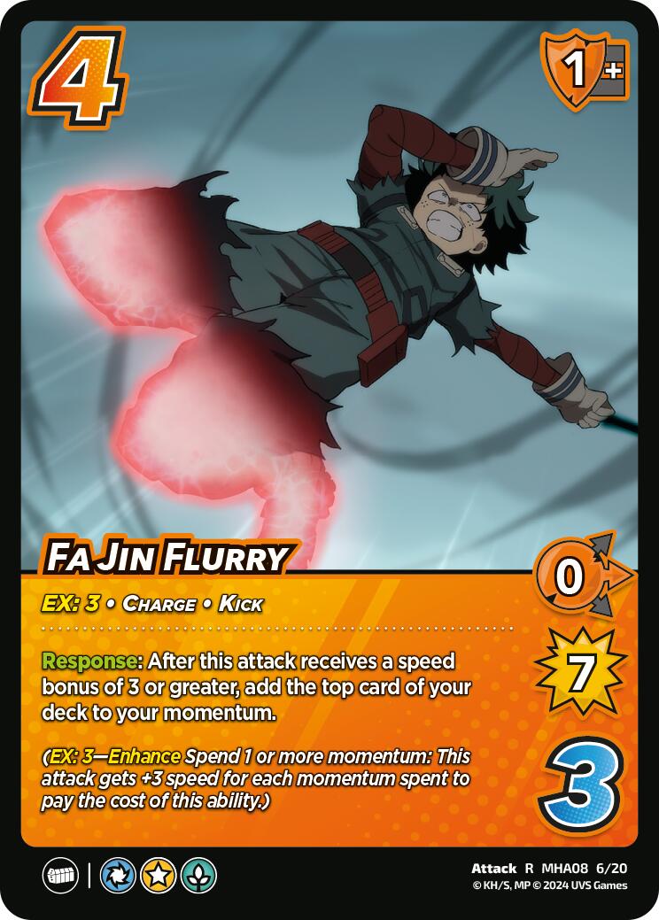 Fa Jin Flurry [Challenger Series: My Hero Academia - Dark Hero Arc] | Amazing Games TCG