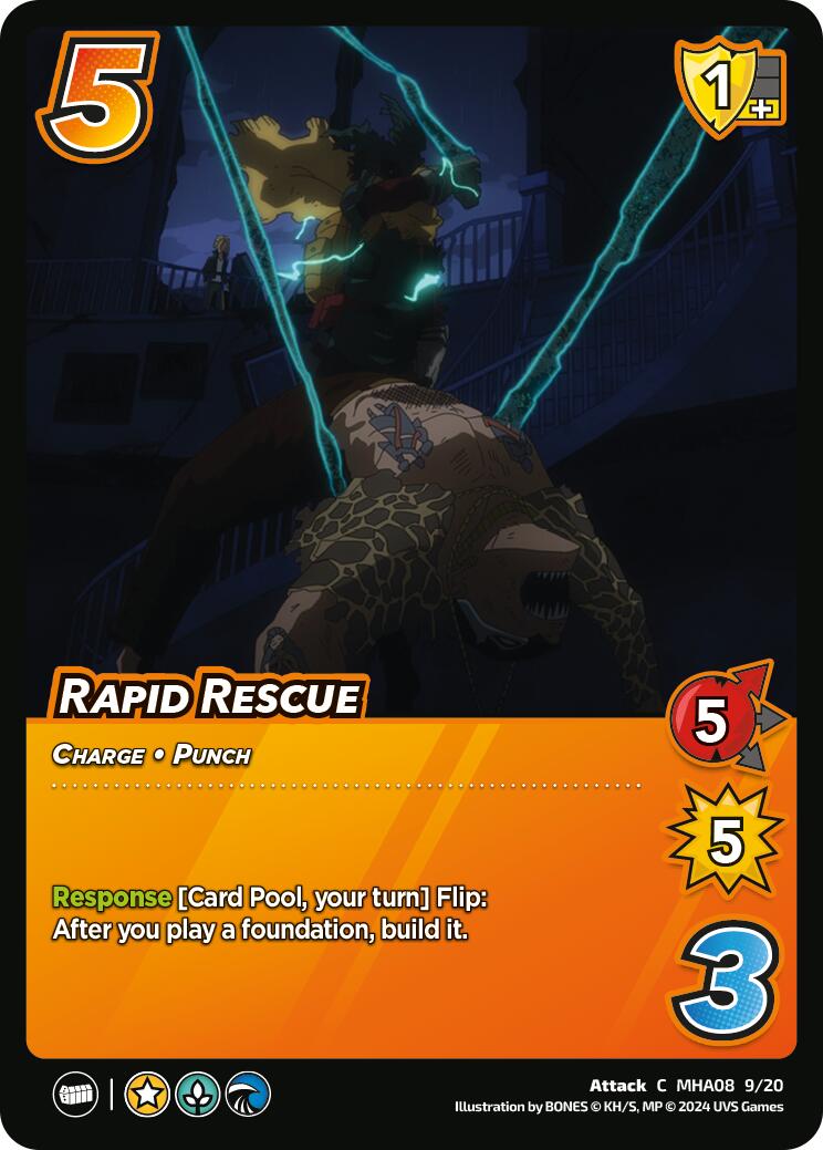 Rapid Rescue [Challenger Series: My Hero Academia - Dark Hero Arc] | Amazing Games TCG