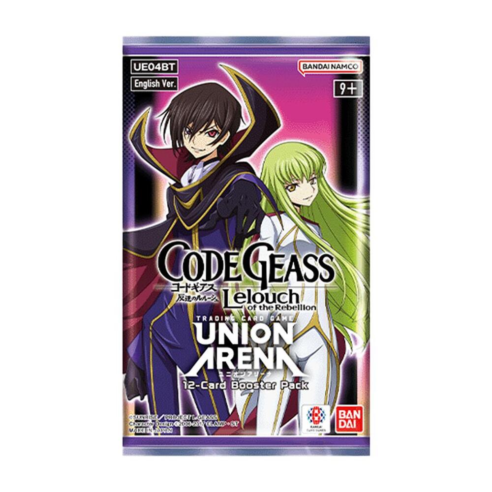 Union Arena - CODE GEASS: Lelouch of the Rebellion Booster Pack [UE04BT] | Amazing Games TCG